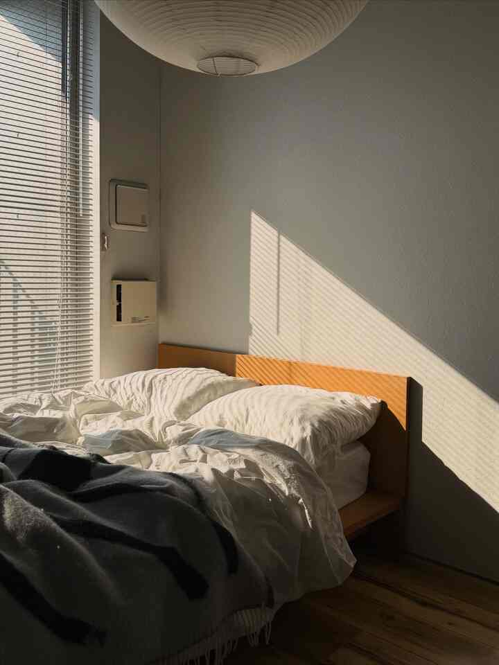 #interior #homedesign #nordichome #japandi #bedroominterior #bedroom #ikea #インテリア #北欧インテリア #ジャパンディ#ベッドルーム #イケア #1人暮らし #暮らしの記録