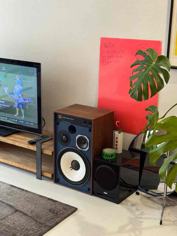 My TV and speakers 🔈
#Speakers #リビング #JBL
