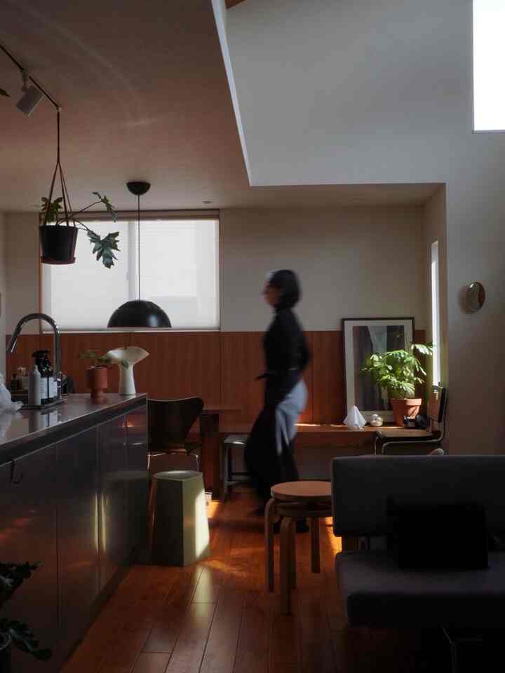 ビカクシダが元気をなくして療養中。

キッチンのハンギングの代打はセローム。

狭い我が家ではセロームはハンギングが正解だったかも。

#観葉植物　#セローム　#ペニンシュラキッチン　#ステンレスキッチン