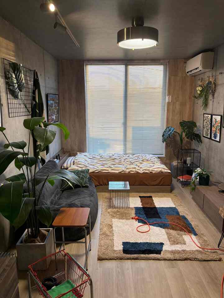 VINE ミニ スツール［2色］を使ったコーディネート 3