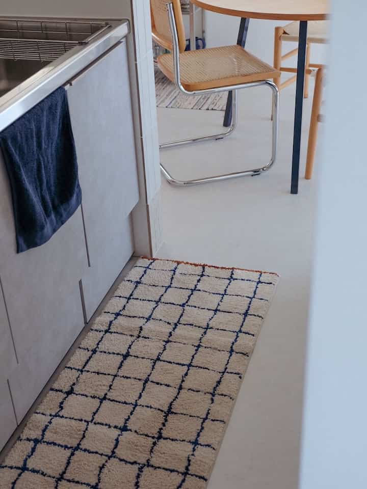 BWTZ ロングパイル マット［8色］を使ったコーディネート 1