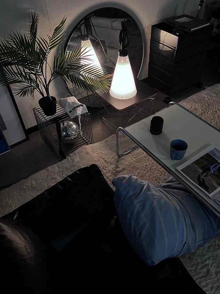 間接照明だけでダラダラ過ごす時間が好き。


#2026Ohouse新生活 #リビングルーム　#間接照明　#flos #mayday #フェイクグリーン　ikea #シンプルインテリア　#無機質　#無機質インテリア
