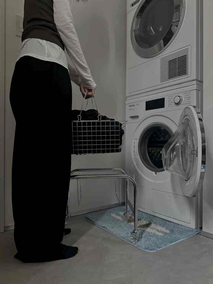 The fact that the basket is removable is super convenient ◎
My favorite item I got at #ohous 💫
#2026OhouseNewLife
#LaundryRoom
#BathroomInterior
#Bathroom