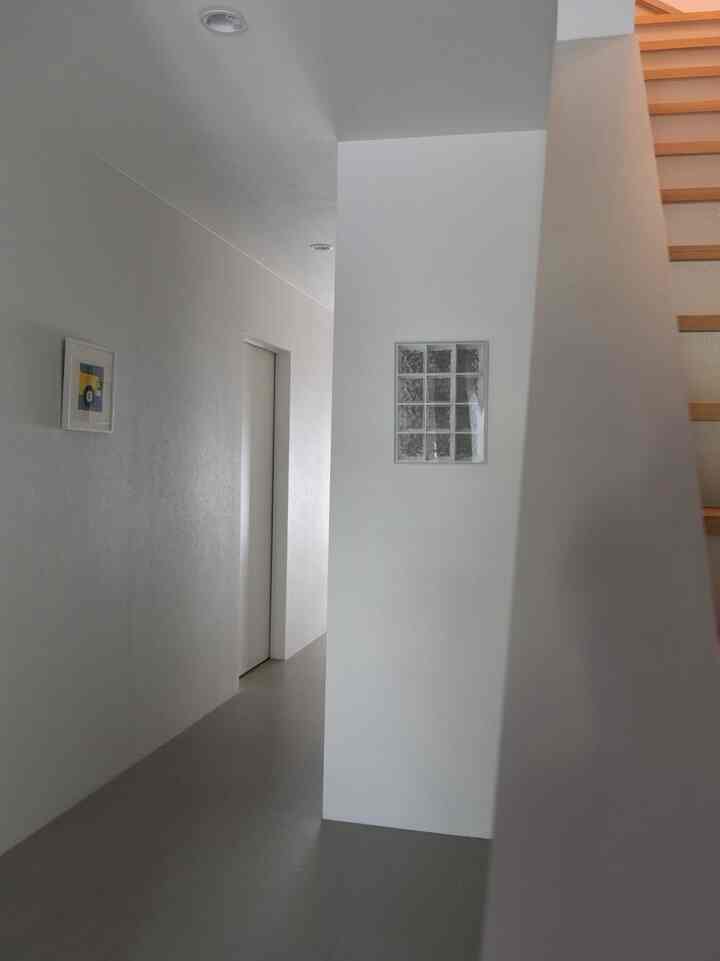 Got some glass block-style art
#glassblocks
#hallway
#Korean-styleinterior