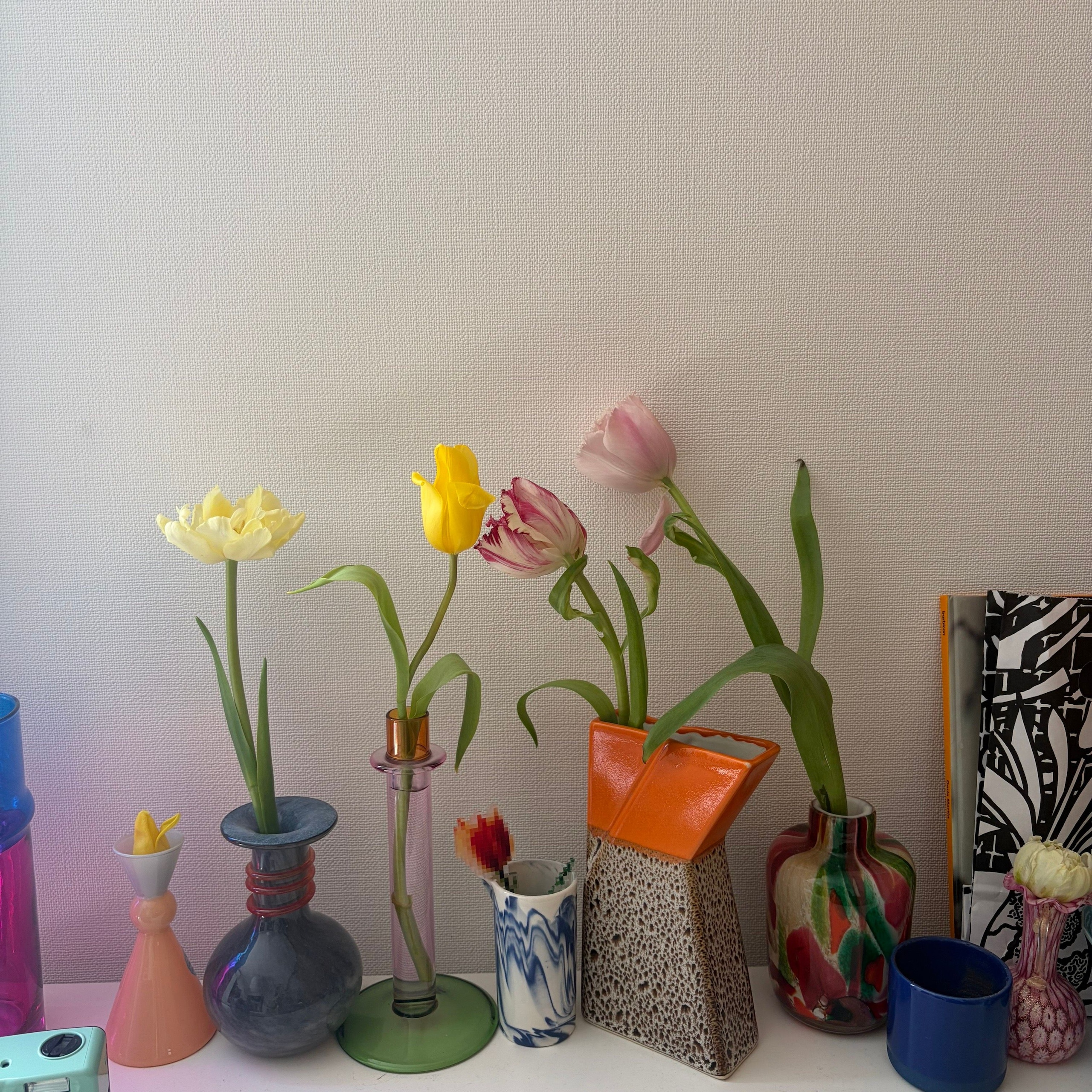 CIBONE 【VOLGA / ヴォルガ】花器 SNAKE VASE M［6色］ | Plants | Ohouse