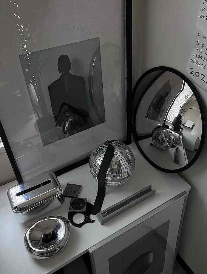 シルバーアイテム🩶




#シルバー　#ステンレス　#無機質　#無機質インテリア　#hm #ikea 


