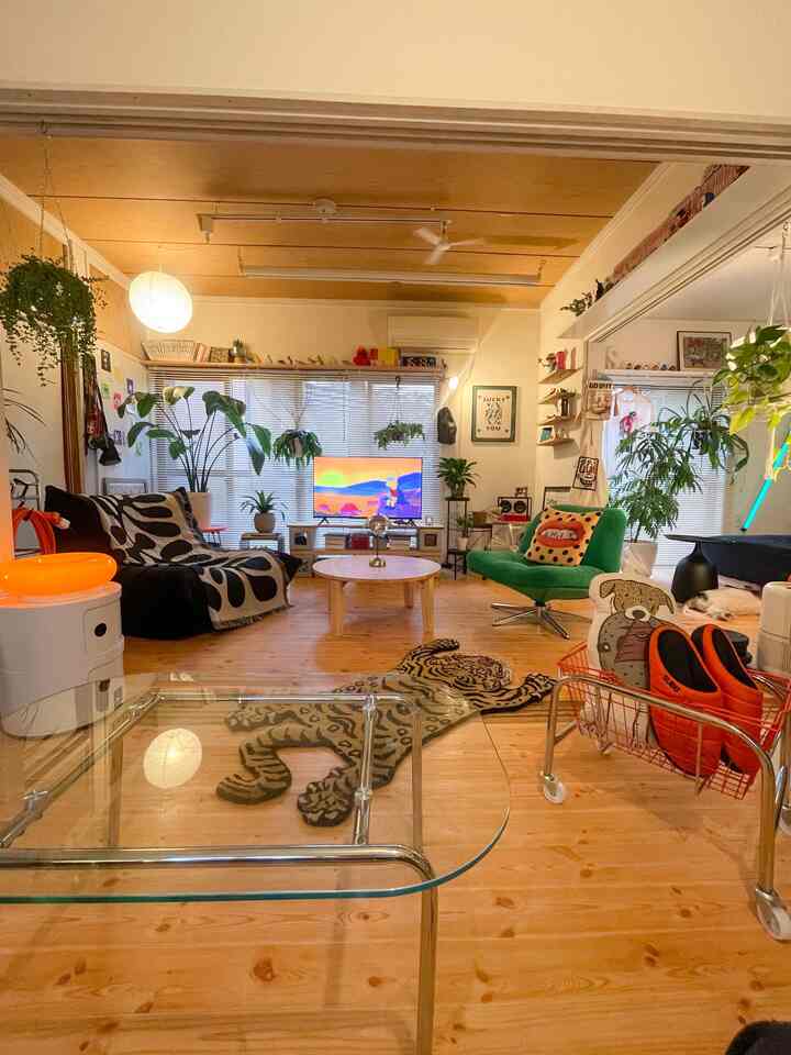 夕方の部屋

#IKEA #イケア　#観葉植物　#ソファ