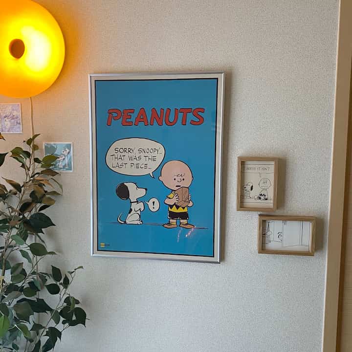 SNOOPY MUSEUMのグッズが可愛すぎました。

#1人暮らし
#1LDK
#スヌーピー
#SNOOPY
#無印良品
#ポストカード