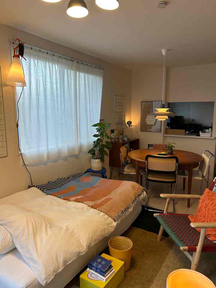 流石にカラフル過ぎる、、、

#interior #roomtour #midcentury #BauhausJapan #vintagefurniture #Artek #IKEA #lightroom #70B #sempre #Vitra 