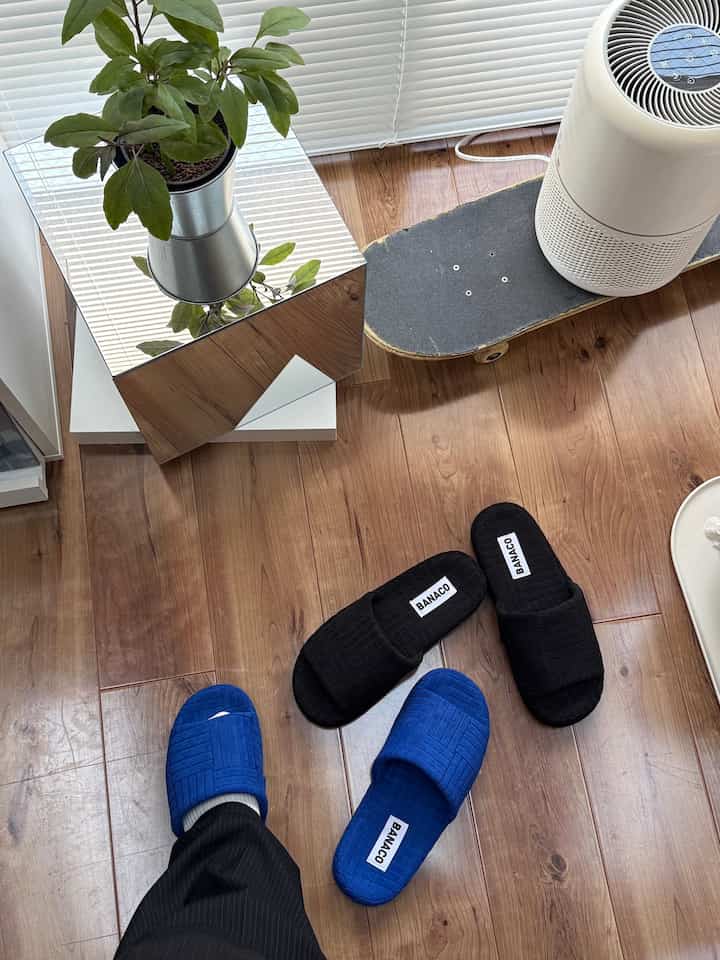 #観葉植物
#ルームシューズ
#ルームスリッパ
#スリッパ
#ohouse
#banaco