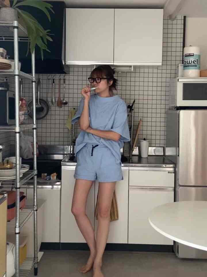 お気にパジャマ🥣🫐
#midcentury #midcenturymodern 
#ikea #1dk#ひとり暮らし#キッチン
 #インテリア #リビング #生活感のある暮らし 
#ミッドセンチュリー #ミッドセンチュリーモダン
#在宅勤務 #韓国インテリア#北欧インテリア#marketb
#2026Ohouse新生活