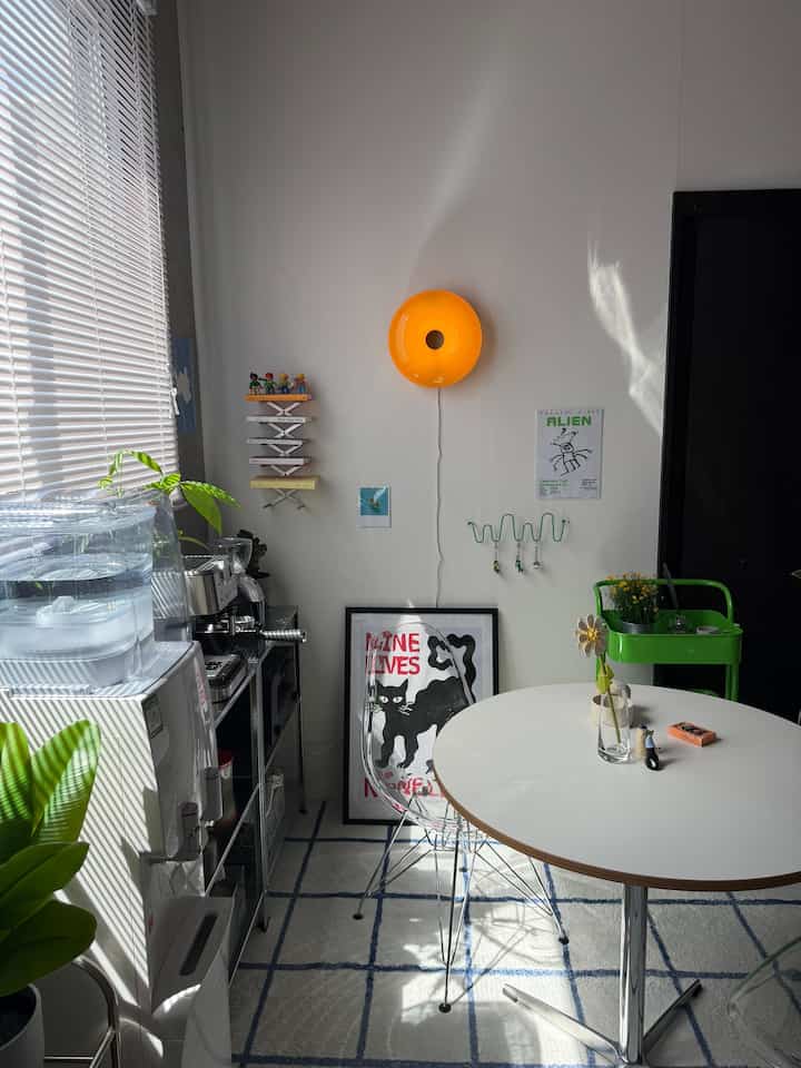 I love how the space feels more relaxed now that I've changed the table and chairs ✨

#life #暮らしの記録 #賃貸インテリア #インテリア #interior #interiordesign #room #home #homedecor #apartment