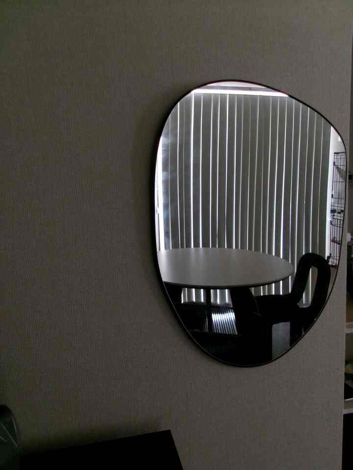 mirror


#ミラー　#リビング #モノトーンインテリア 
#賃貸インテリア 