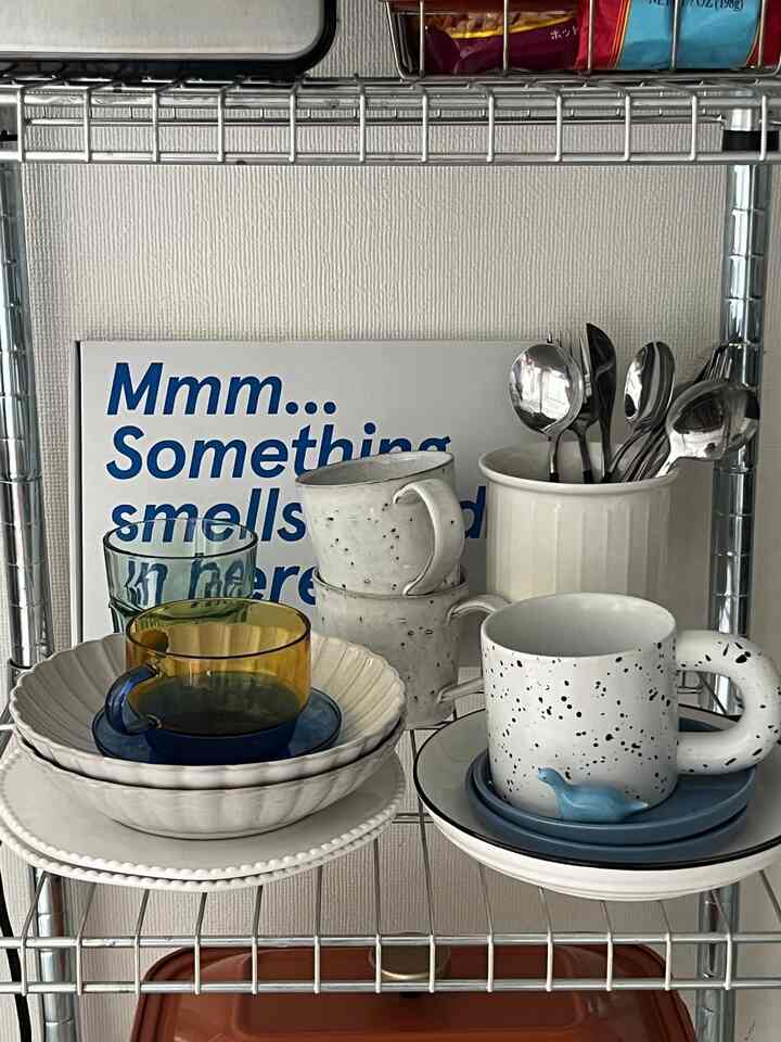 我が家の食器たち🥄ほとんどTEMU🍊
#midcentury #midcenturymodern 
#ikea #1dk#ひとり暮らし#キッチン
 #インテリア #リビング #生活感のある暮らし 
#ミッドセンチュリー #ミッドセンチュリーモダン
#在宅勤務 #韓国インテリア#北欧インテリア#marketb