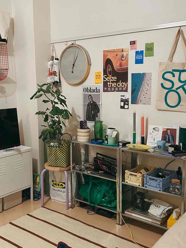 IKEAで作るちょっぴりポップな部屋
#IKEA #カラフルな