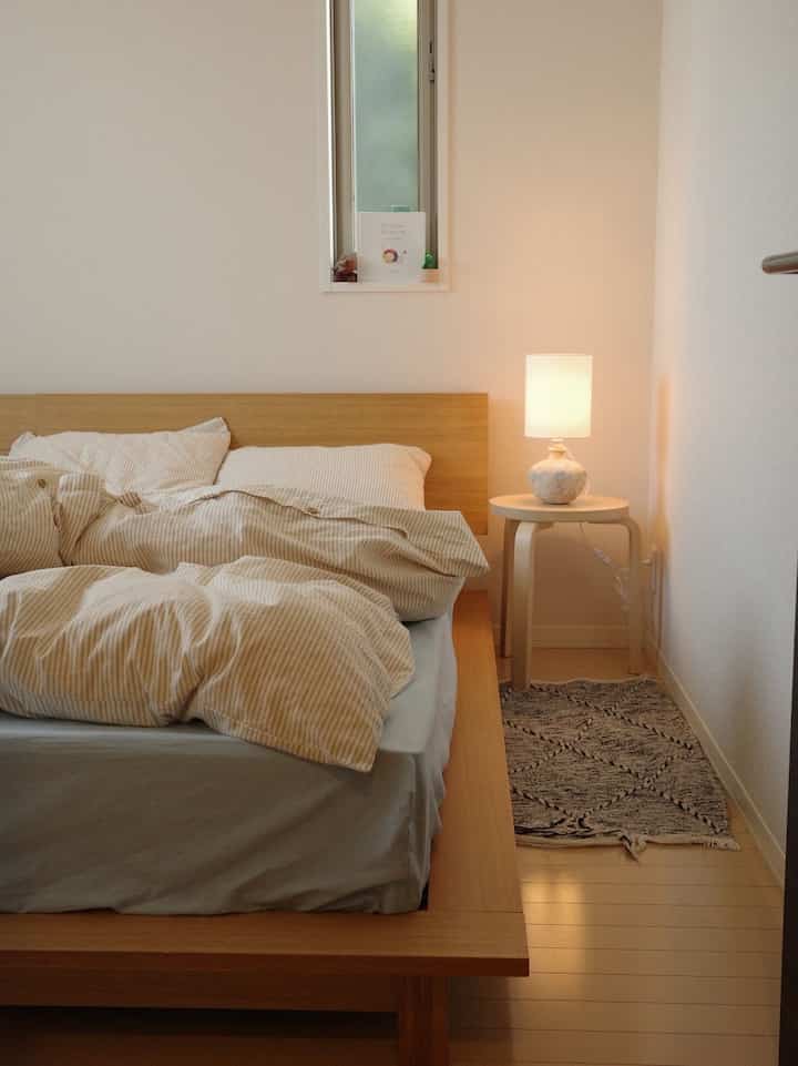 寝室🛏️
布団カバーはプチプラIKEAで
#IKEA購入品
#寝室
#布団カバー