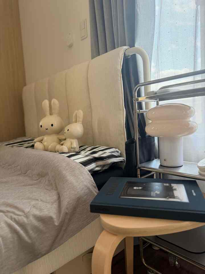 Miffyのマルチウェイト
しっかり重くて
ドアストッパーや
ブックスタンドにもなる

ドストライクな
質感で大と小どちらもお出迎え

33センチ1キロと
24センチ700グラムも有るの

めっちゃお気に入り


#miffy #ドアストッパー #ブックスタンド #ミッフィー #ベッドルーム #bedroom #ぬいぐるみ #デスク #半円デスク 