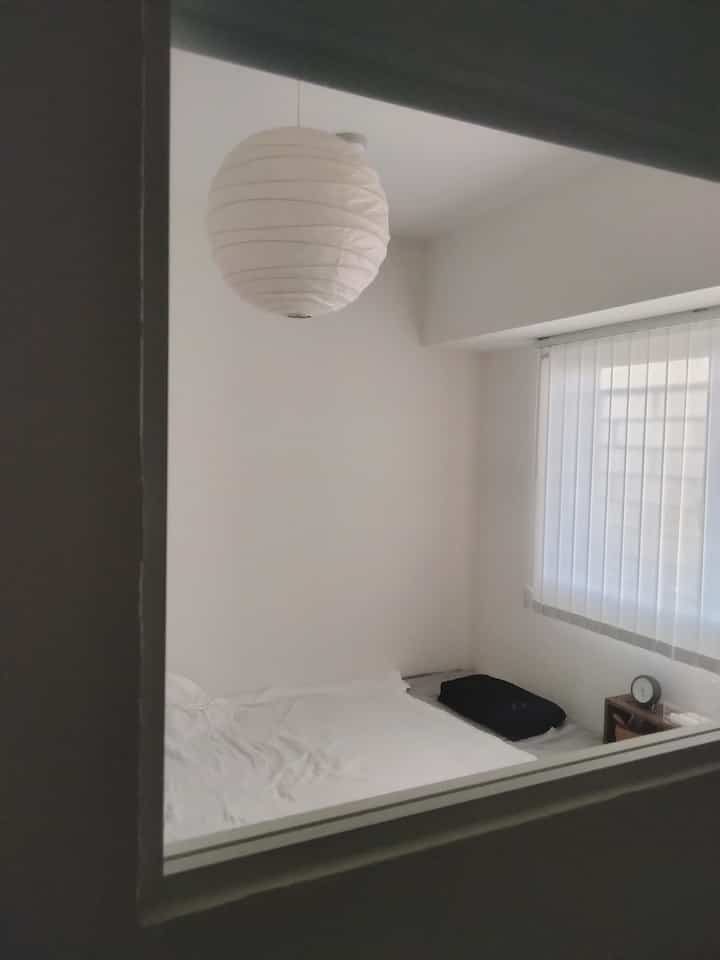 昼寝ができないくらいに明るい寝室💤
#寝室 #寝室のインテリア
