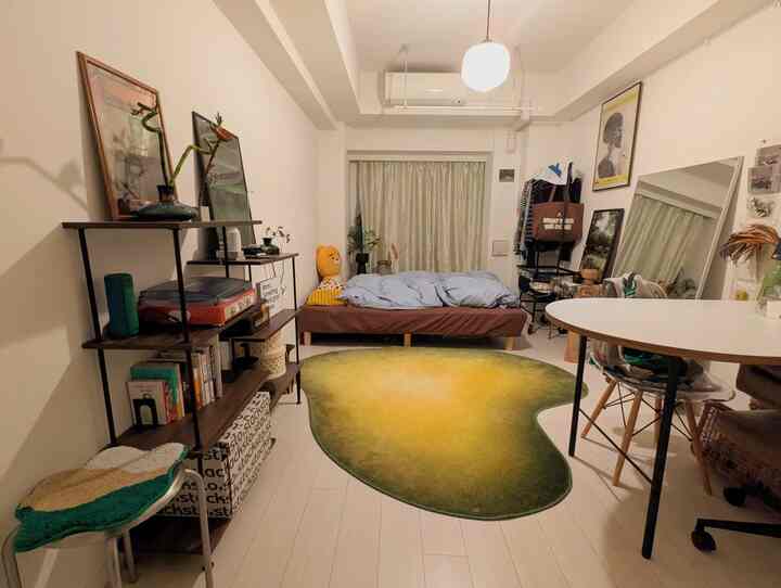 お部屋の全体写真😎🍒💚
#ラグ #ラグインテリア #ラグおすすめ #韓国インテリア #テーブル #テーブルおすすめ #ベッドインテリア #ベッドおすすめ 