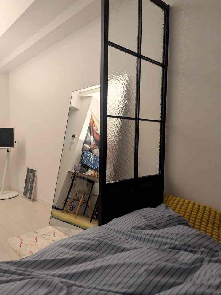 クラシック ストライプ 布団カバー ブルー［3サイズ］を使ったコーディネート 2