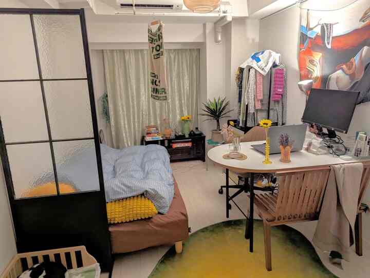 最近の部屋🩷
#パーテーション #ラグ #半円テーブル #ベンチ #椅子 #チェア #韓国インテリア #saytouche
