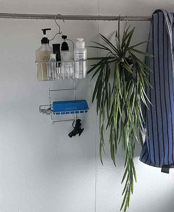 Speaker baru🔈
Senang sekali bisa mendengarkan musik favorit di kamar mandi!

#KamarMandi #お風呂 #音楽がある暮らし #スピーカー #anker #フェイクグリーン #IKEA #hm #hmhome #アクセントカラー #ポップカラー