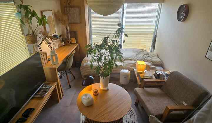 🇯🇵 1DK｜築35年リノベ部屋、建築家の一人暮らし