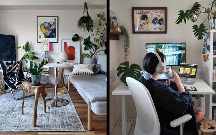 🇯🇵 3LDK｜北欧モダンをベースにアートと植物で彩った部屋🪴