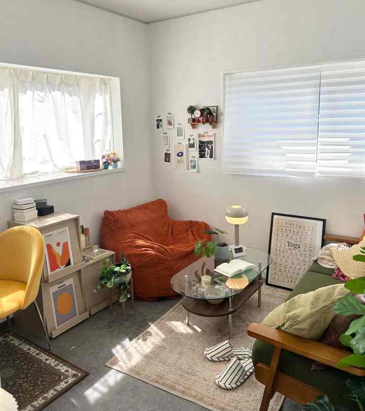 🇯🇵 1R｜9畳のくつろぎ空間🫶実家暮らしでもかわいいは叶う！