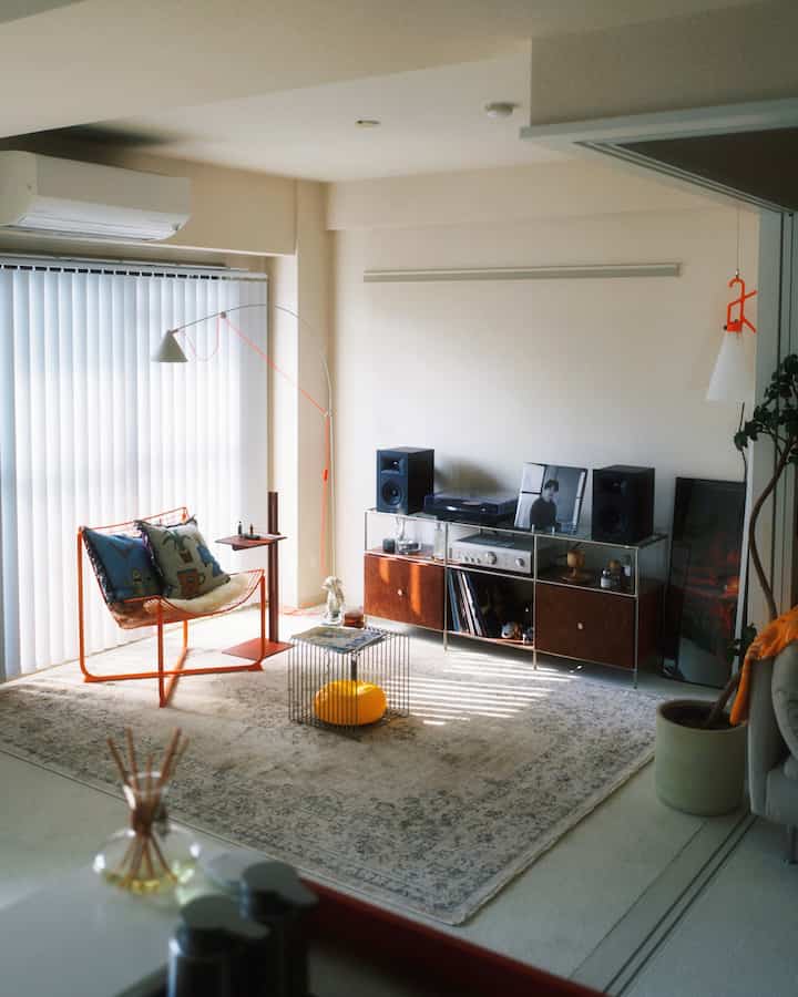 🇯🇵 2LDK|“ふたりライク”な部屋作り。好きとらしさが息づくミッドセンチュリーな部屋