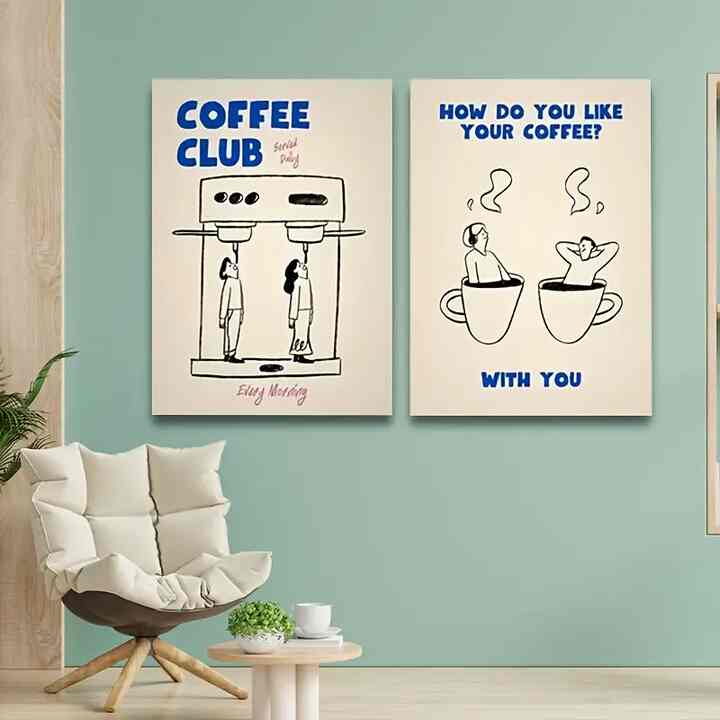 コーヒークラブポスター２枚セット