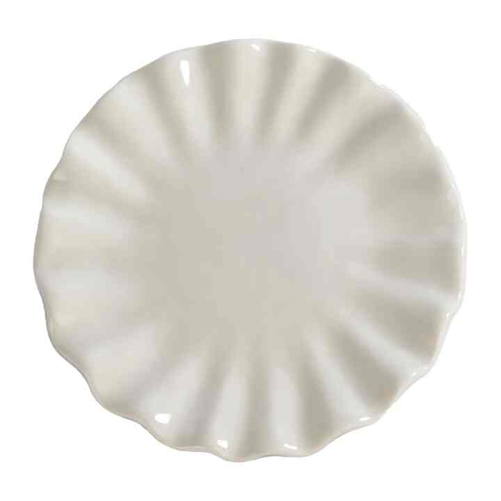 Shelley スモールプレート Ø16 cm White