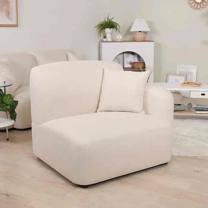 Chamill 1人掛けソファ 左肘付きタイプ