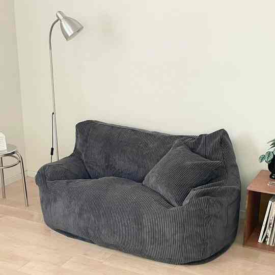 2人掛けビーズソファ［23色］