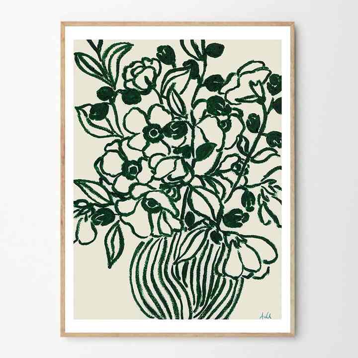 ポスター ポピー 習作 II 40x50cm