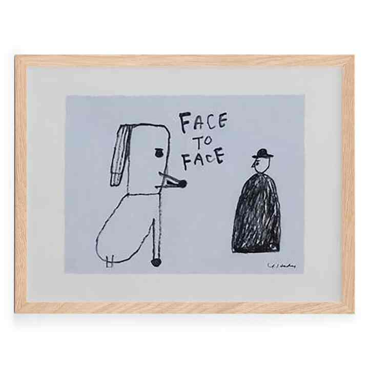 FACE TO FACE アートポスター