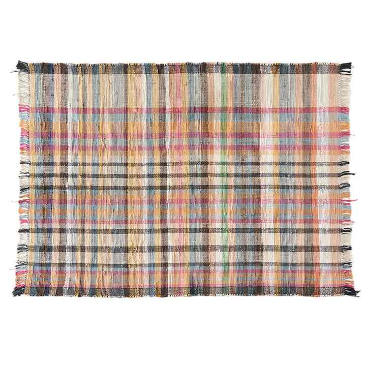 楽天 インド手織りラグ