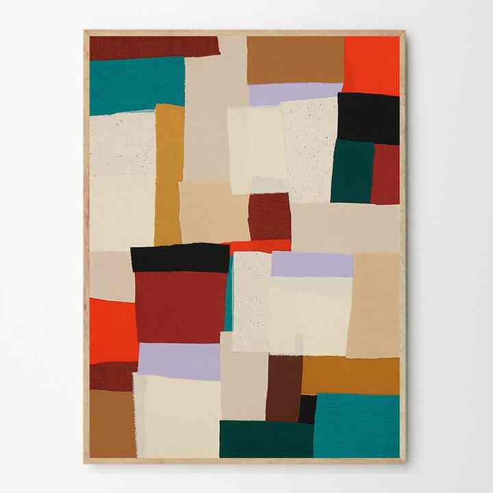 Fields 50x70cm アートポスター