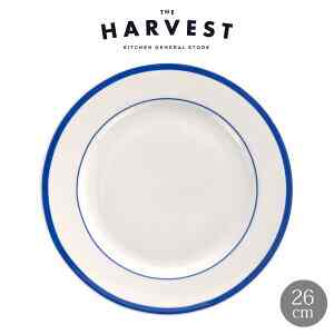 LA MOISSON ラ・モワッソン ブラッセリーブルー 10インチ ディナープレート (26cm)