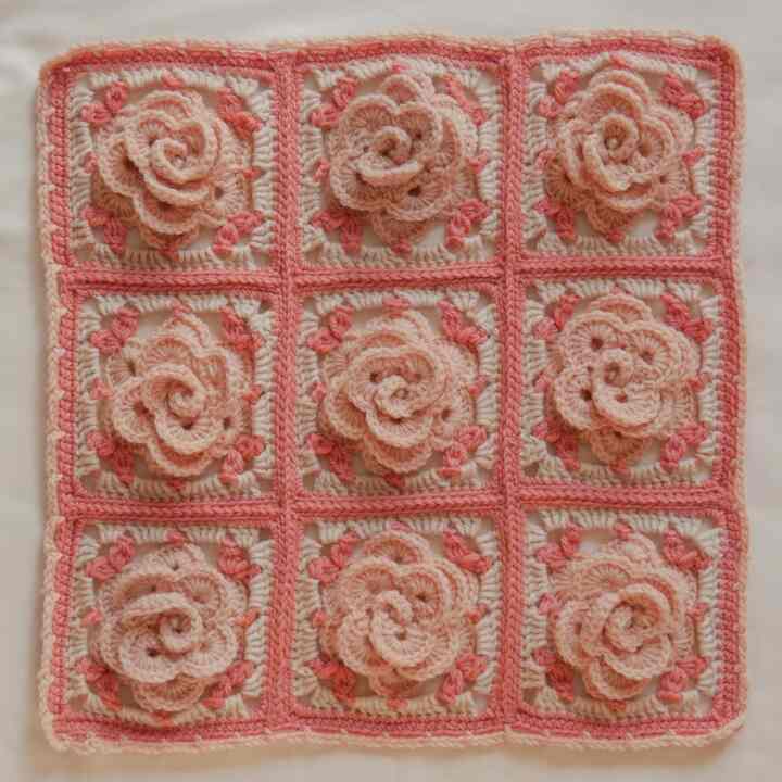 バラとパールのマルチカバー［5色］