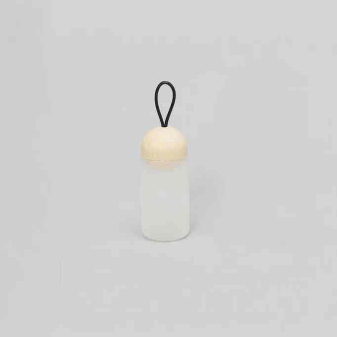 wood ball glass S（frost）［2色］