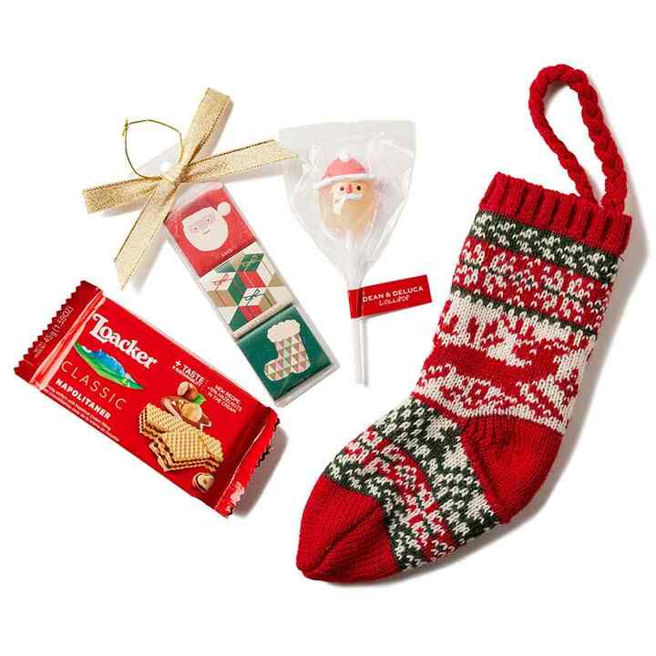 ホリデーソックス レッド