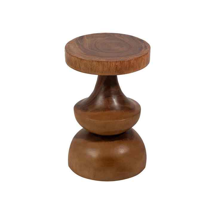 モンキーポッドラウンドスツール