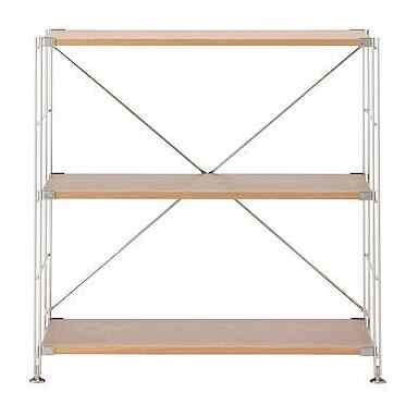 SUS Shelving Unit - Oak - Wide - Small