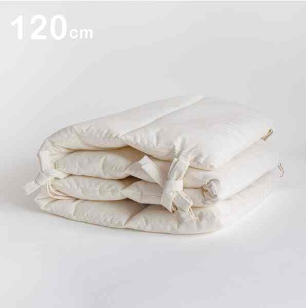 フラット ベッドバンパー（オートミール）30×120cm