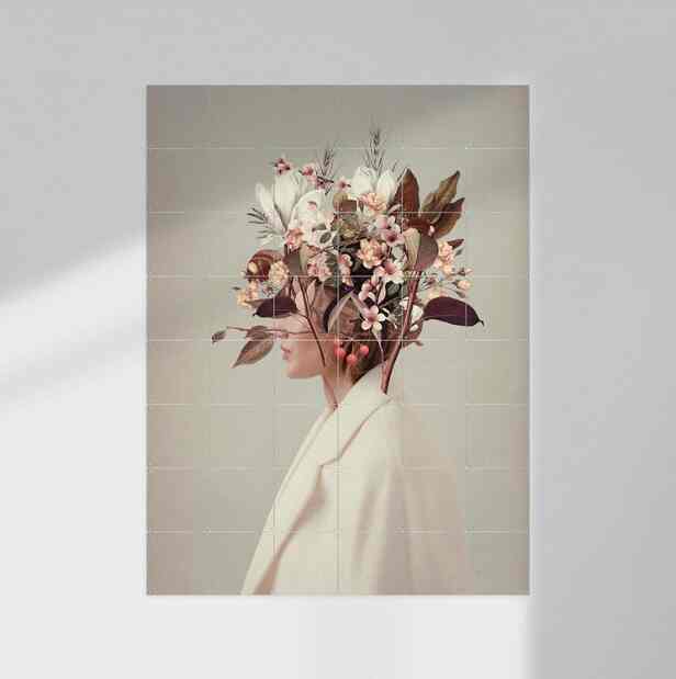 I fell in the with Fall because of you-Frank Moth アートパネル