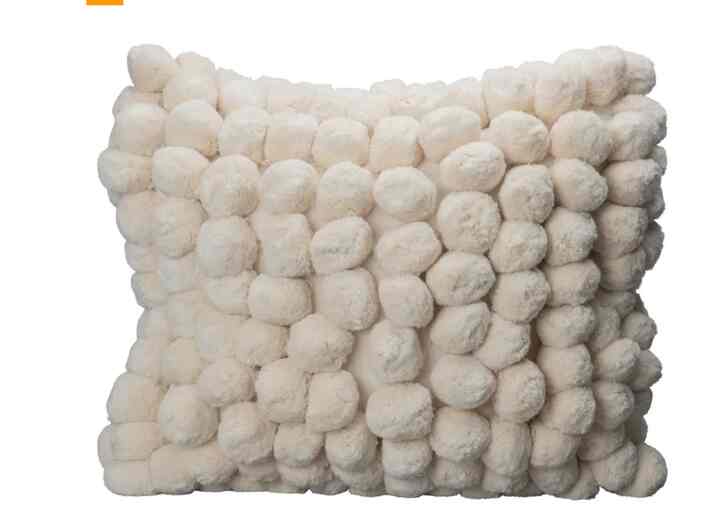 Pom Pom クッション 45x45 cm