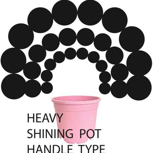 HEAVY HANDLE ハンギングプラントポット［6色］