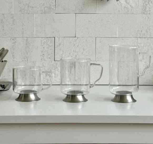 シルバー ステン グラス マグ 250ml 【3size】