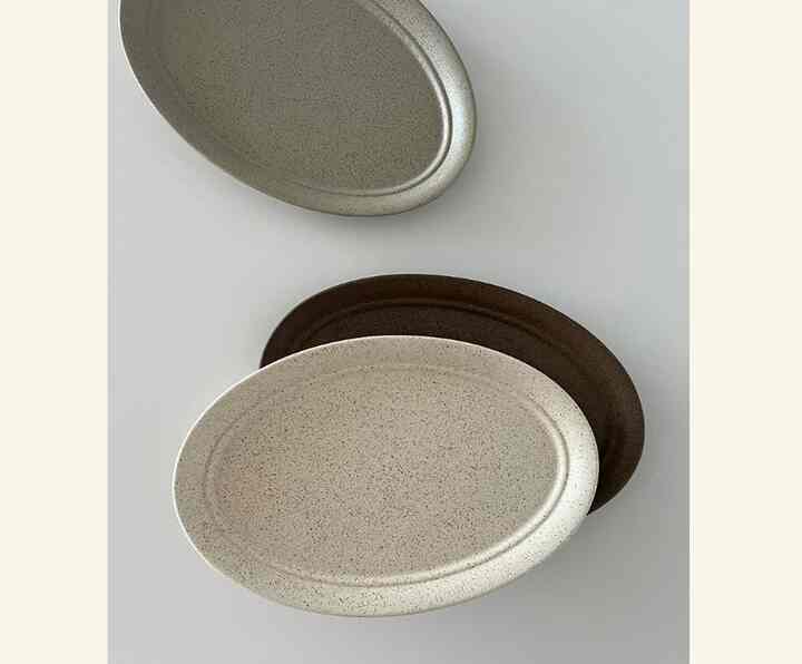 [limited] ear'th オーバルプレート［3色］